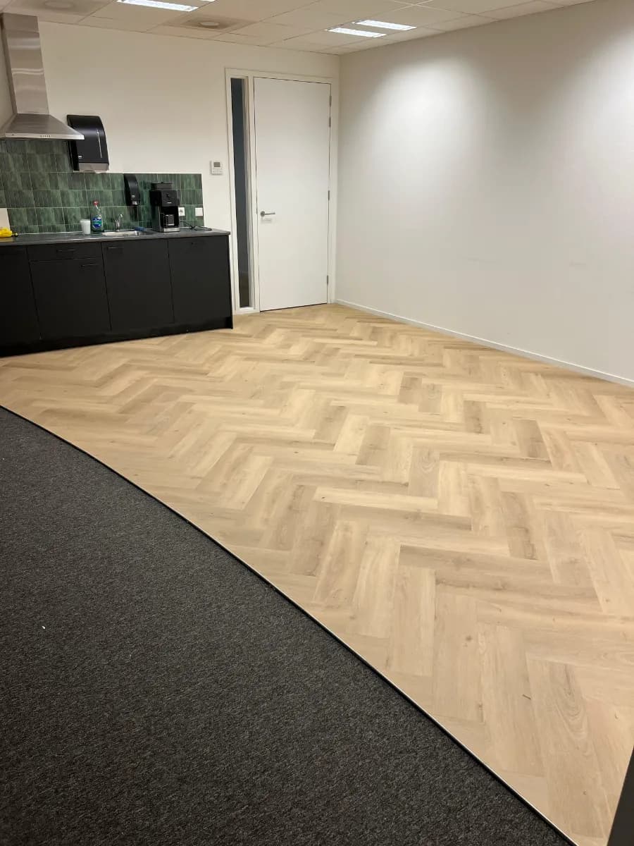 PVC-vloer eetkamer